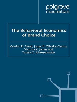 cover image of The Behavioral Economics of Brand Choice